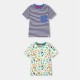 тениска,детски,тениски,детски,облекла,lilly,and,sid,&,sid,multicoloured,animal,safari,and,stripe,print,t,shirt,2,pack,multi