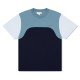 тениска,мъжки,тениски,lacoste,cotton,jersey,colour,block,t,shirt,navy