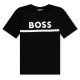 тениска,детски,тениски,boss,kids,large,logo,t,shirt,logo,design,black,09b