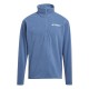 облекла,на,разпродажба,разпродажба,adidas,мъжки,блузи,adidas,terrex,multi,essentials,half,zip,fleece,grey