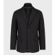 сако,emporio,armani,quilted,blazer,black