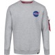 блуза,мъжки,ежедневни,облекла,мъжки,горнища,с,качулка,alpha,industries,space,shuttle,sweater,grey