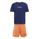 тениска,adidas,kids,lin,cotton,short,sleeve,t,shirt,and,shorts,clothing,set,dkblue,duor