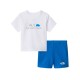 бебешки,облекла,детски,3/4,панталони,the,north,face,kids',cotton,summer,graphic,clothing,set,wht,blu,tl4