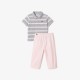 бебешки,комплект,детски,облекла,lacoste,mini,pique,pyjama,set,babies,silver,multico