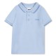 блуза,с,яка,boss,kids,logo,short,sleeve,polo,shirt,prsn,blue,887