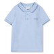 boss,kids',logo,short,sleeve,polo,shirt,prsn,blue,887