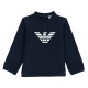 детска,блуза,детски,3/4,панталони,emporio,armani,logo,printed,sweater,infants,navy,f907