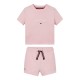 тениска,tommy,hilfiger,monotype,tee,and,short,set,pink,th3