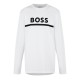 тениска,детски,тениски,boss,kids,long,sleeve,t,shirt,large,logo,design,white,10p
