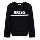 детска,блуза,детски,блузи,boss,logo,sweatshirt,infants,black,09b