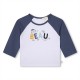 тениска,промоция,на,зимни,облекла,детски,облекла,carrement,beau,logo,t,shirt,wht,blu,n48
