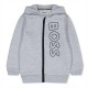 детски,суичър,детски,облекла,boss,large,logo,zip,hoodies,infants,grey,a32