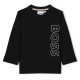детска,тениска,детски,облекла,boss,long,sleeve,logo,t,shirt,infants,black,09b