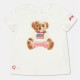 детска,тениска,детски,3/4,панталони,polo,ralph,lauren,unisex,kids',bear,logo,t,shirt,white,pink