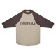 детска,тениска,fear,of,god,essentials,unisex,kids,3,4,sleeve,baseball,oversized,fit,t,shirt,dark,oatmeal