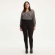дънки,дамски,дънки,levis,721,plus,high,rise,super,skinny,jeans,black