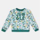 детска,блуза,детски,3/4,панталони,carrement,beau,unisex,kids',crew,sweatshirt,white,green