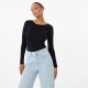 дамски,топове,дамски,облекла,размер,jack,wills,long,sleeve,bodysuit,black