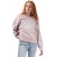 dkny,foil,logo,crew,neck,sweat,white,silver