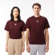 тениска,мъжки,тениски,lacoste,signature,print,cotton,t,shirt,red,maroon