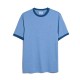 тениска,облекла,на,разпродажба,мъжки,тениски,farah,groves,ringer,t,shirt,blue