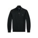 пуловер,мъжки,пуловери,polo,ralph,lauren,quarter,zip,jumper,polo,black