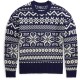 пуловер,облекла,на,разпродажба,мъжки,пуловери,polo,ralph,lauren,fairisle,jumper,bright,navy