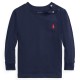 бебешка,тениска,детски,3/4,панталони,polo,ralph,lauren,baby,boys,long,sleeve,t,shirt,cruise,navy