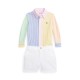 детски,екип,детски,3/4,панталони,polo,ralph,lauren,fun,shirt,and,shorts,set,infants,wicket,yellow