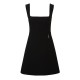 рокля,hugo,kasanka,metallic,logo,mini,dress,black
