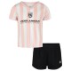 тениска,under,armour,kids,t,shirt,and,mesh,shorts,clothing,set,pink,black