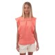 boss,bileina,flutter,sleeve,blouse,coral