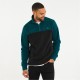 поларена,блуза,мъжки,туристически,полари,threadbare,two,tone,quarter,zip,fleece,jumper,teal