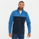 поларена,блуза,мъжки,туристически,полари,threadbare,two,tone,quarter,zip,fleece,jumper,cobalt