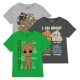 тениска,детски,тениски,marvel,comics,3,pack,t,shirts,groot,friends