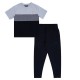 детски,комплект,детски,3/4,панталони,firetrap,panel,2,piece,set,infants,black,grey