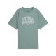 тениска,разпродажба,puma,дамски,тениски,дамски,топове,puma,class,relaxed,t,shirt,green