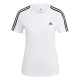 тениска,дамски,горнища,размер+,adidas,essentials,slim,3,stripes,t,shirt,white