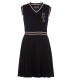 юношеска,рокля,детски,облекла,emporio,armani,vestit,v,neck,dress,juniors,blu,navy