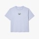 тениска,дамски,топове,lacoste,relaxed,fit,printed,cotton,t,shirt,blue