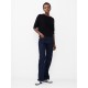 пуловер,дамски,плетени,дрехи,french,connection,lily,mozart,striped,short,sleeve,jumper,01,blackout