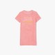 тениска,lacoste,cotton,terry,logo,t,shirt,dress,pink