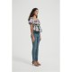 дамски,топове,дамски,облекла,размер,be,you,sleeve,peplum,top,black,floral