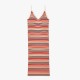 рокля,lacoste,long,striped,cotton,dress,multi,colour