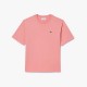 тениска,дамски,топове,lacoste,relaxed,fit,soft,cotton,t,shirt,pink