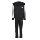 анцуг,детски,екипи,adidas,3,stripe,poly,tracksuit,black,white