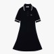 рокля,lacoste,3d,seamless,flared,polo,dress,blue