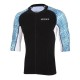 фланелка,с,къс,ръкав,облекла,на,разпродажба,zone3,lava,long,distance,short,sleeve,tri,top,black,red