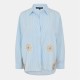 дамски,ризи,french,connection,rhodes,shirt,linen,blue